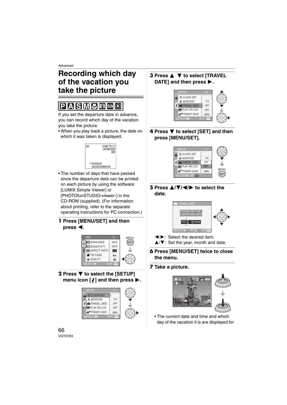 Panasonic DMC-FZ7 User Manual | Page 66 / 132