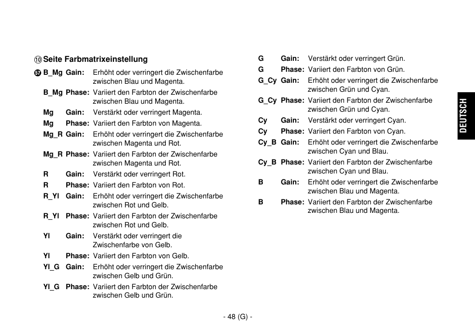 Panasonic AW-E860L User Manual | Page 107 / 292