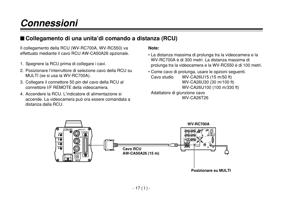 Connessioni | Panasonic AW-E860L User Manual | Page 192 / 292