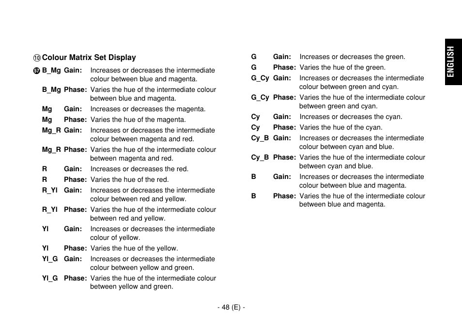 Panasonic AW-E860L User Manual | Page 49 / 292