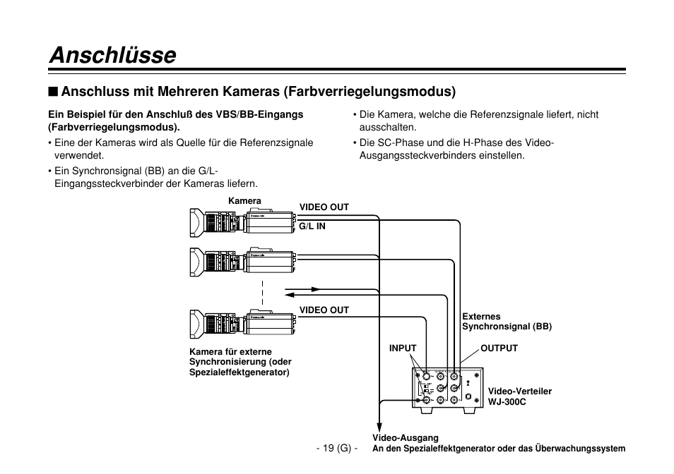 Anschlüsse | Panasonic AW-E860L User Manual | Page 78 / 292