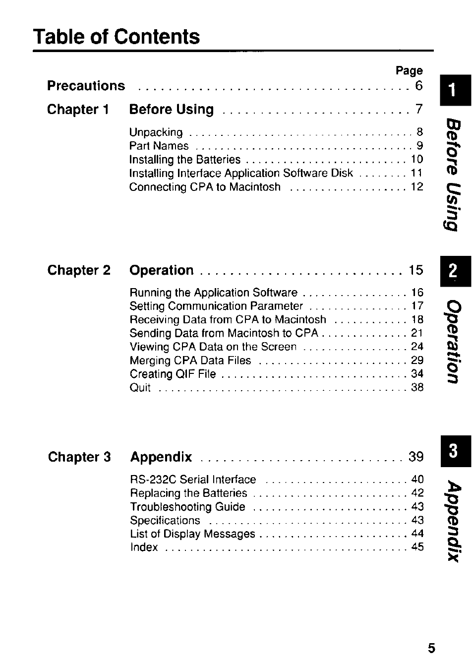 Panasonic KX-RC22 User Manual | Page 5 / 48