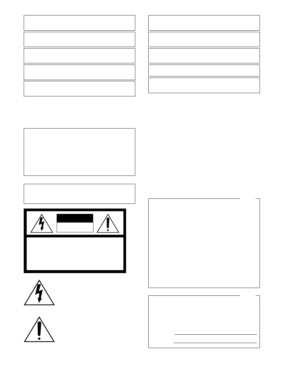 Caution | Panasonic GP-US932CUS User Manual | Page 2 / 32