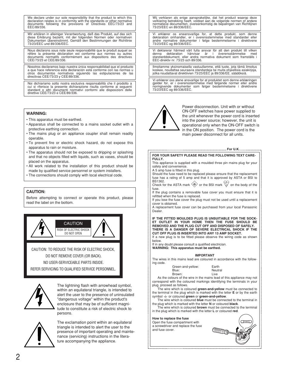 Panasonic WJ-NT304  EN User Manual | Page 2 / 20