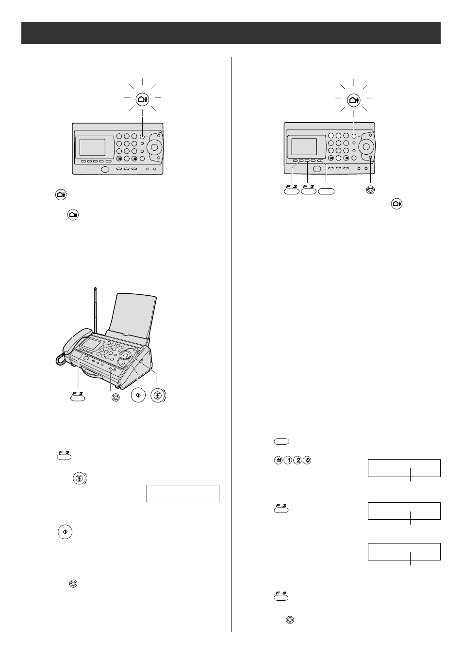 Receiving faxes, Receiving a fax automatically (auto answer on), Recording your own greeting message | Setting auto answer mode | Panasonic KX-PW37CL User Manual | Page 15 / 28