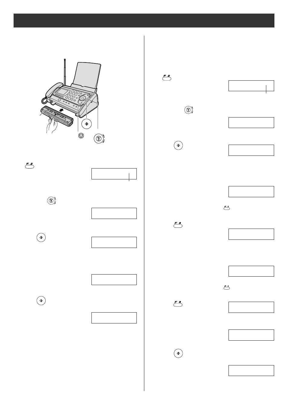 Using the hand scanner | Panasonic KX-PW37CL User Manual | Page 20 / 28