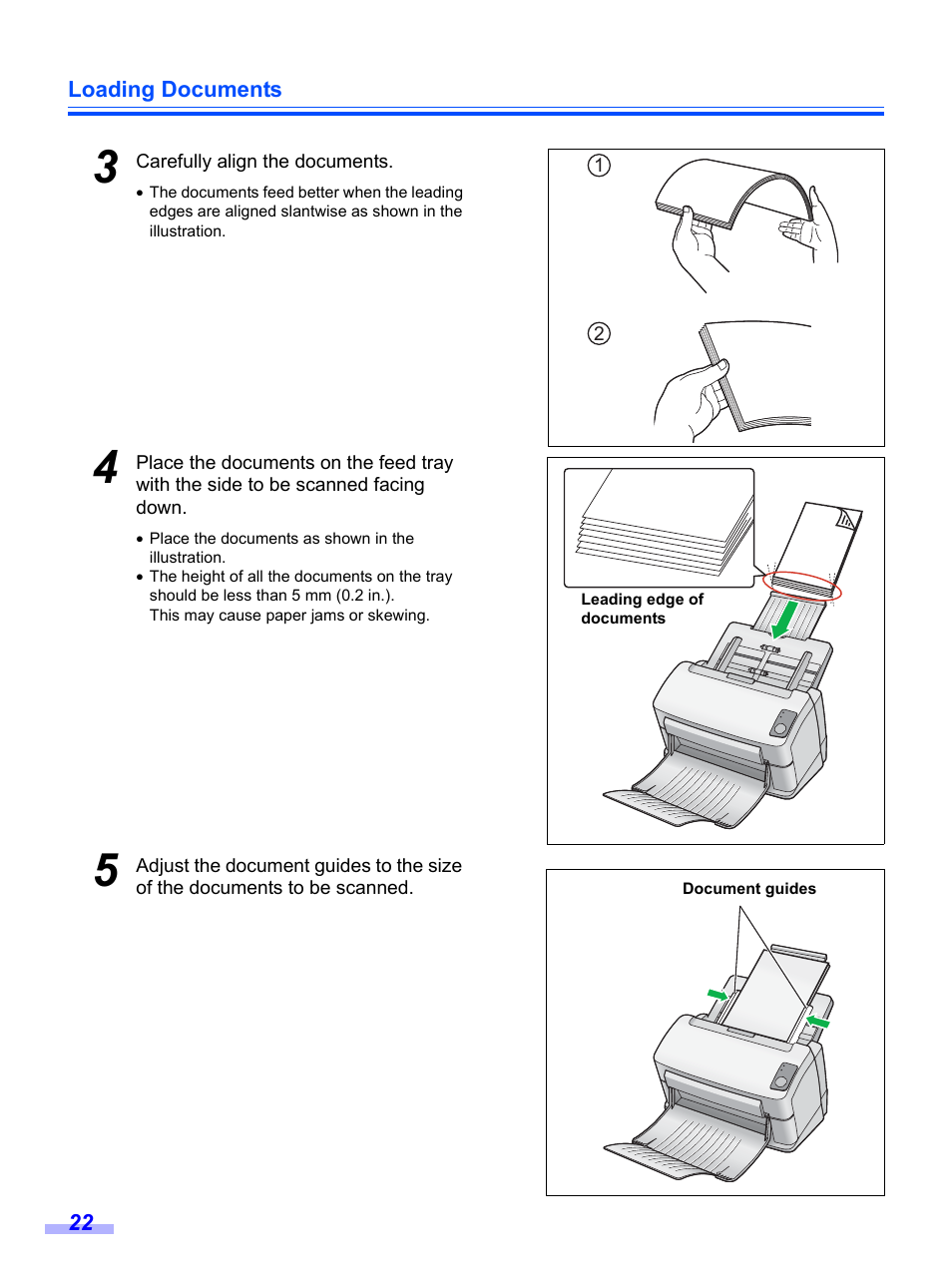 Panasonic KV-S1020C User Manual | Page 22 / 46