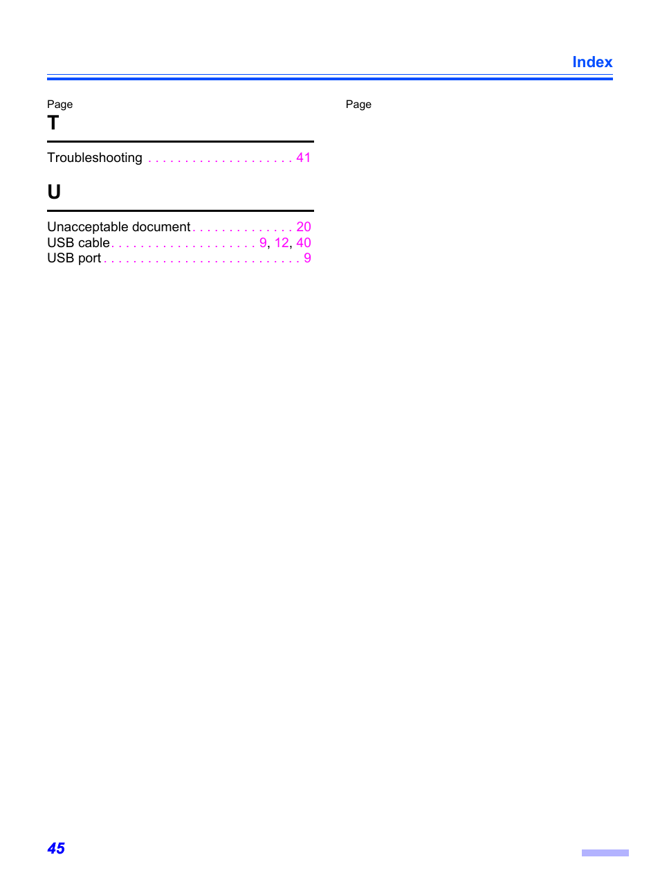 Panasonic KV-S1020C User Manual | Page 45 / 46