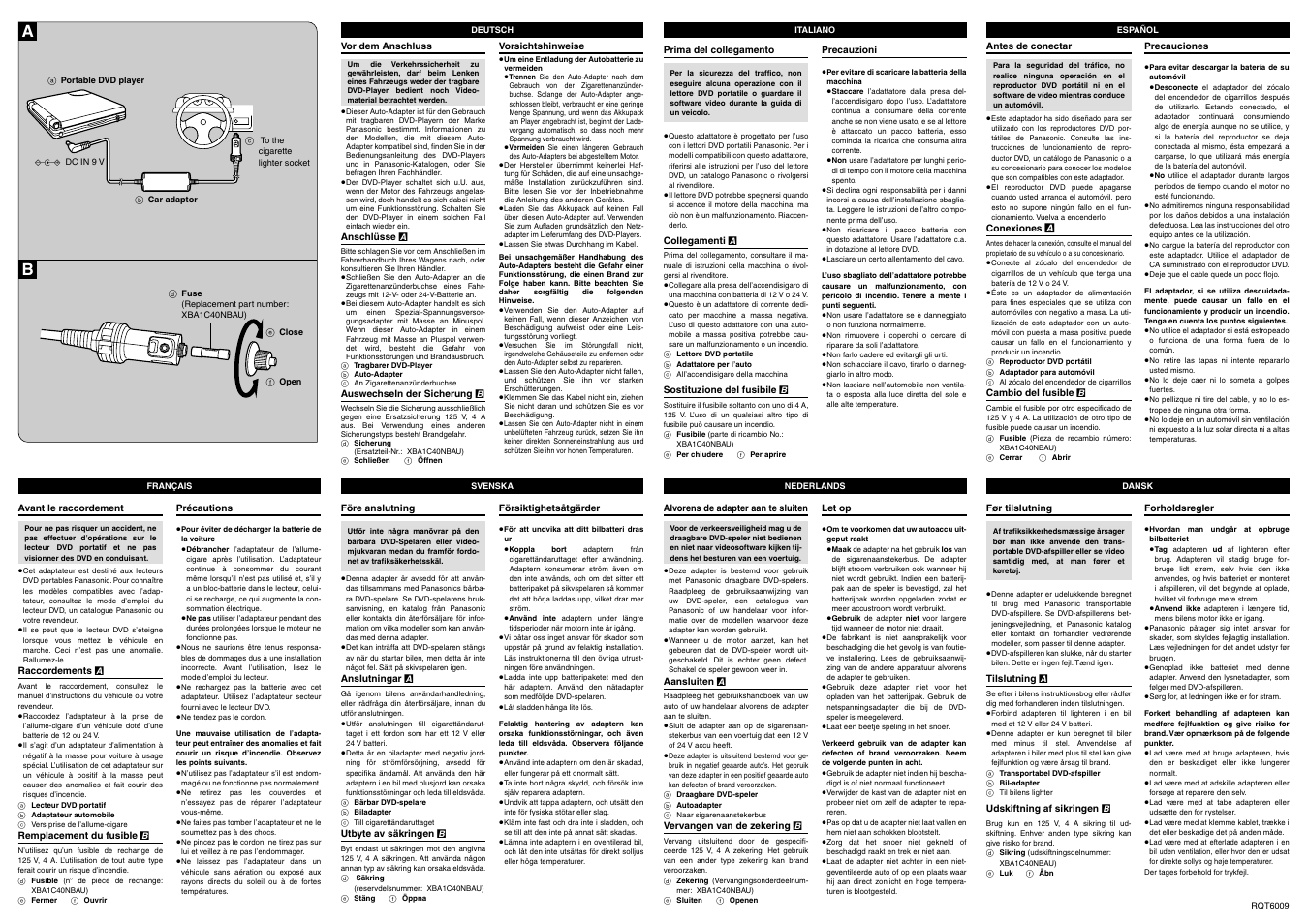 Panasonic F0501EH0 User Manual | Page 2 / 2