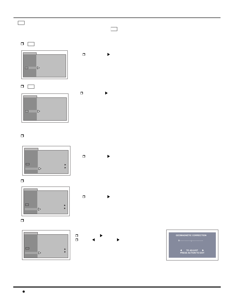 Cc press vol to select c1, c2, or no, Press vol to select off or set, Press vol to select off or on | Panasonic CT-36SX12U User Manual | Page 20 / 72