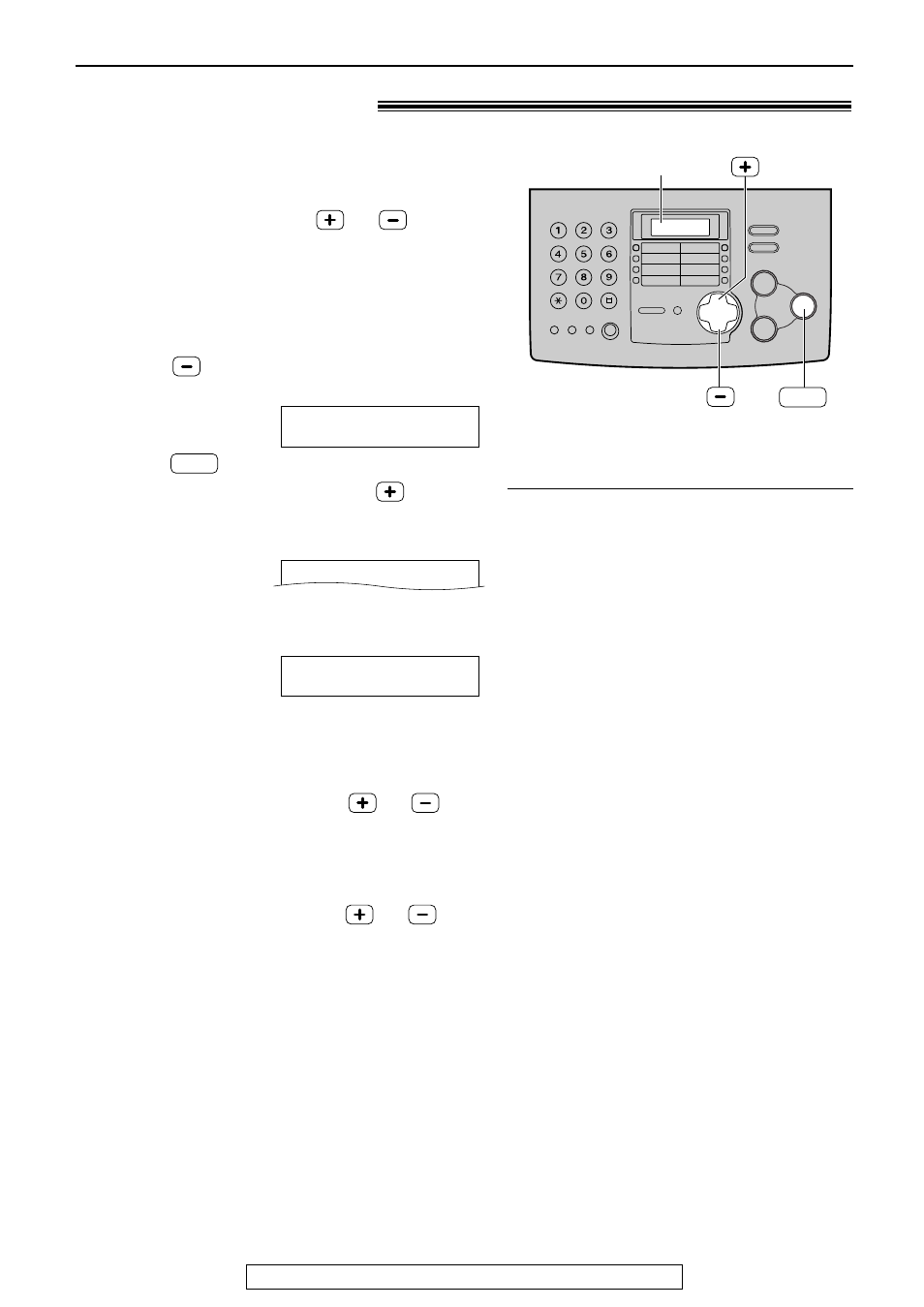 Volumes, Adjusting volumes, Ringer volume | Handset receiver volume, Monitor volume | Panasonic KX-FHD301 User Manual | Page 19 / 76