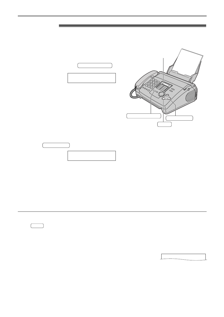 Receiving faxes, Tel mode ! (answering all calls manually), Activating tel mode receiving a fax manually | Panasonic KX-FHD301 User Manual | Page 38 / 76