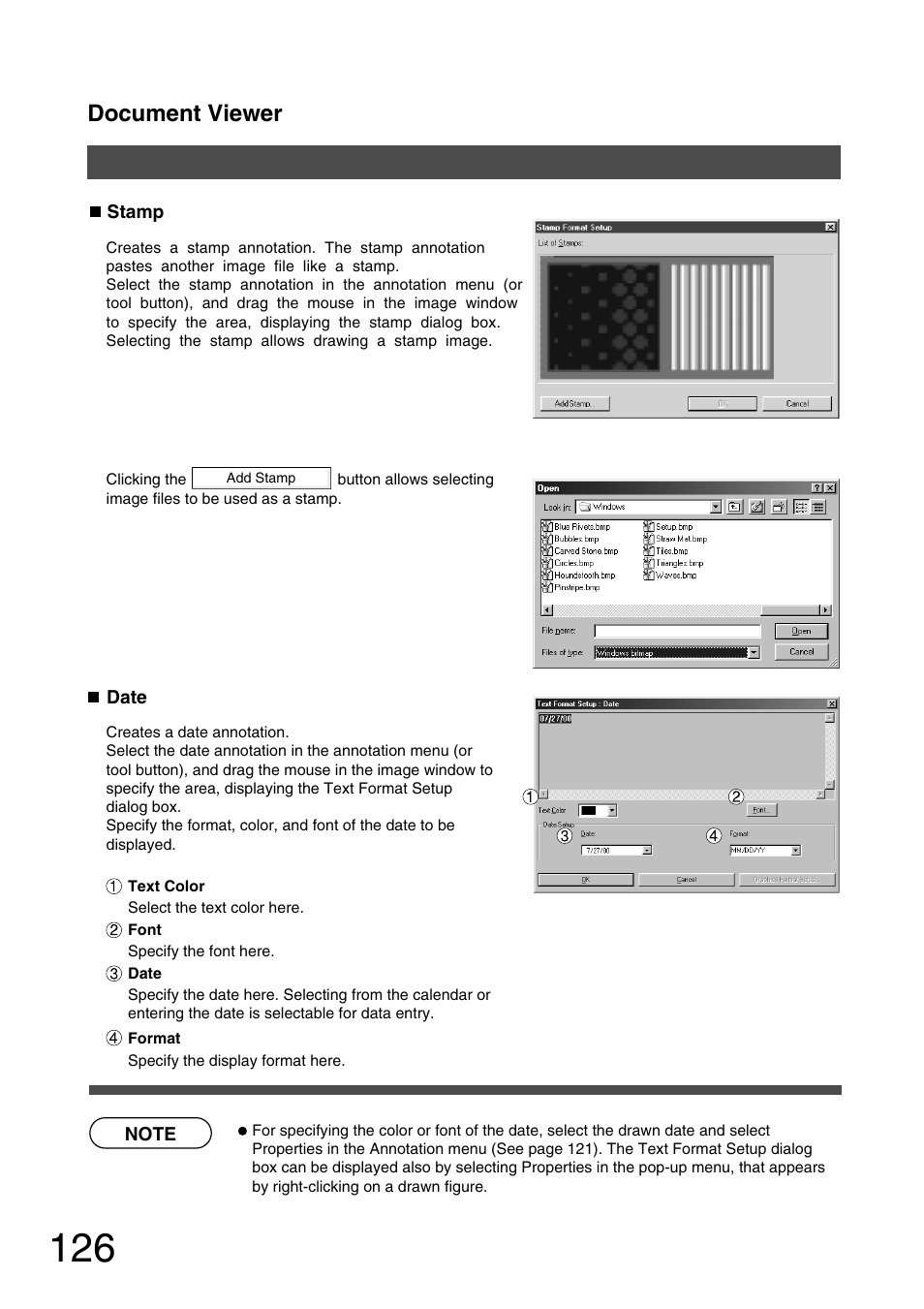 Document viewer | Panasonic 150P User Manual | Page 126 / 153