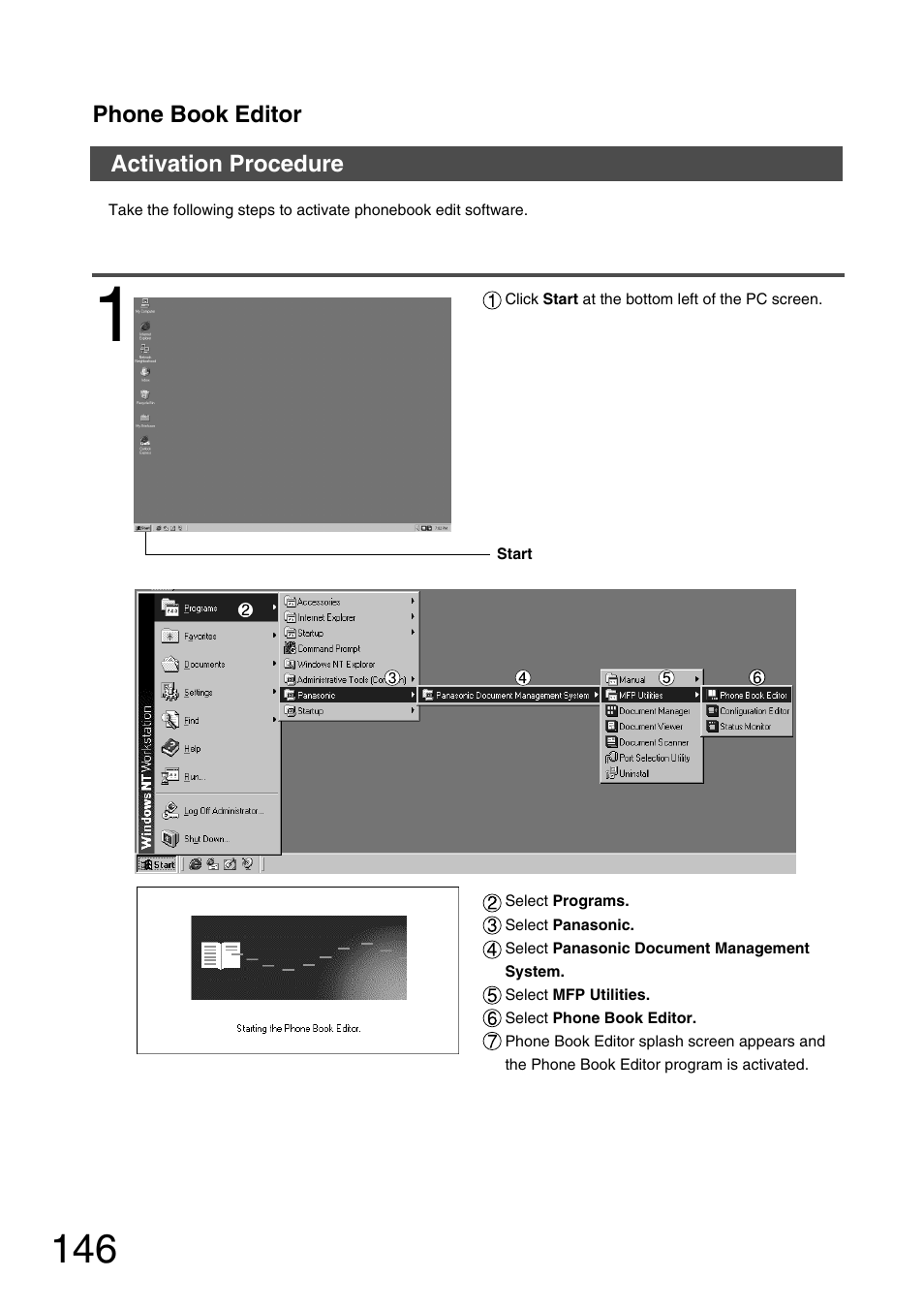 Panasonic 150P User Manual | Page 146 / 153