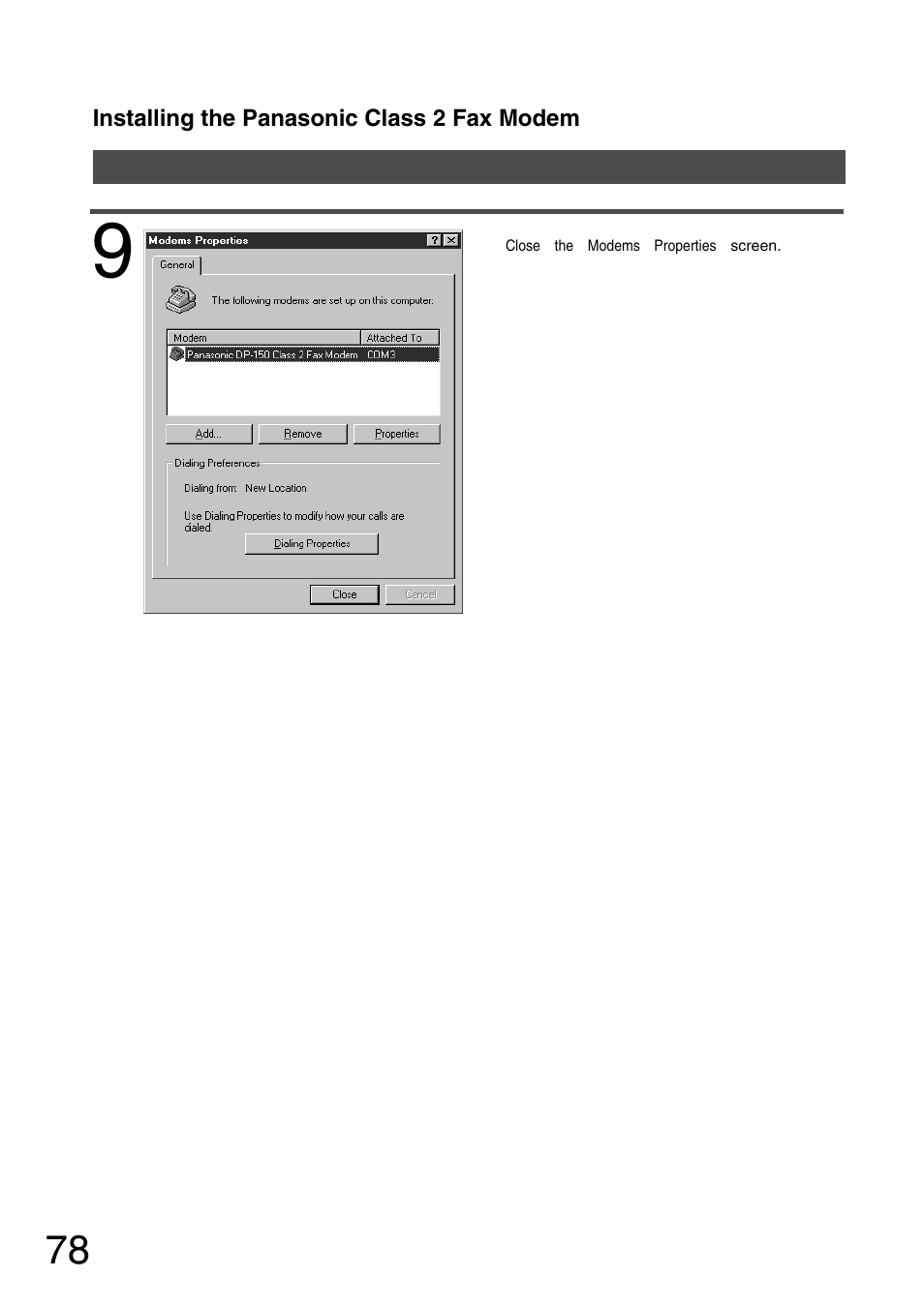 Panasonic 150P User Manual | Page 78 / 153