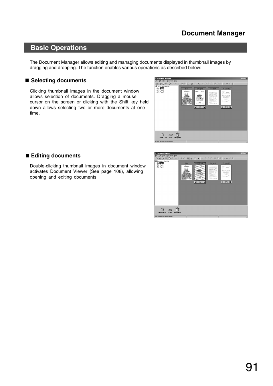Basic operations | Panasonic 150P User Manual | Page 91 / 153