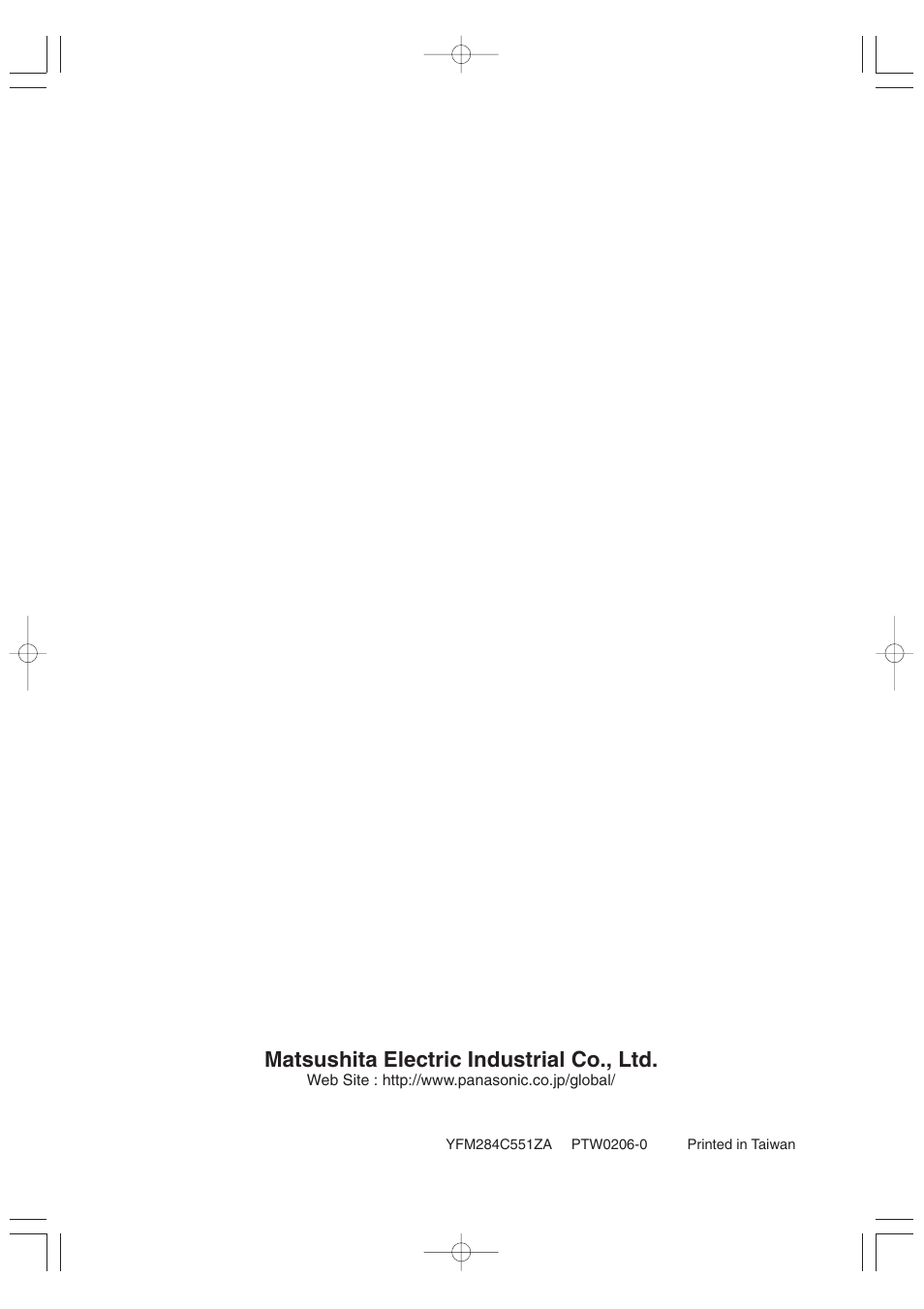 Matsushita electric industrial co., ltd | Panasonic CQ-VD6503N User Manual | Page 56 / 100