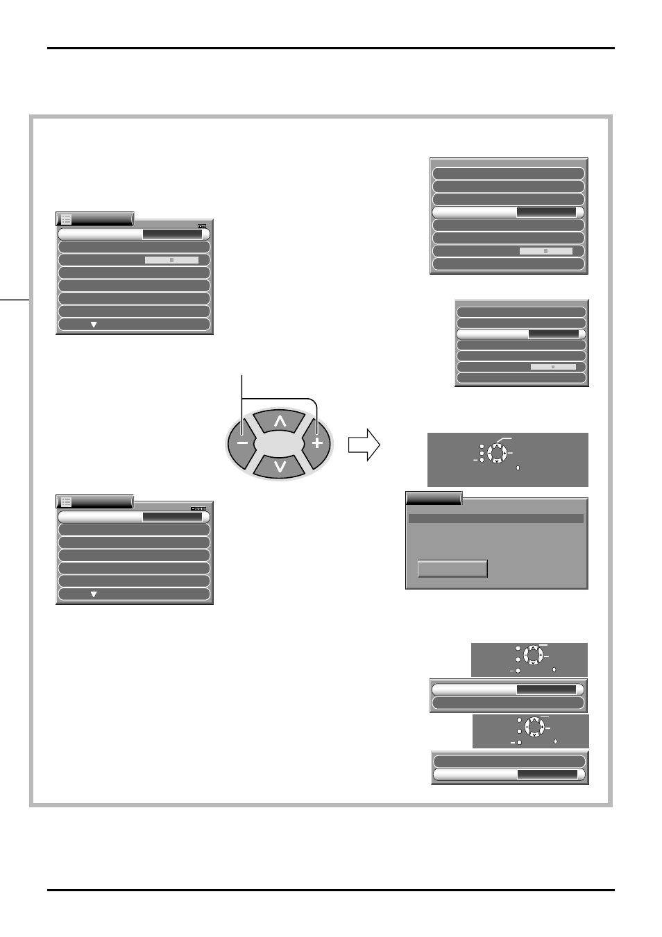 13 on-screen menu display from remote control | Panasonic TX-43P800H User Manual | Page 13 / 36