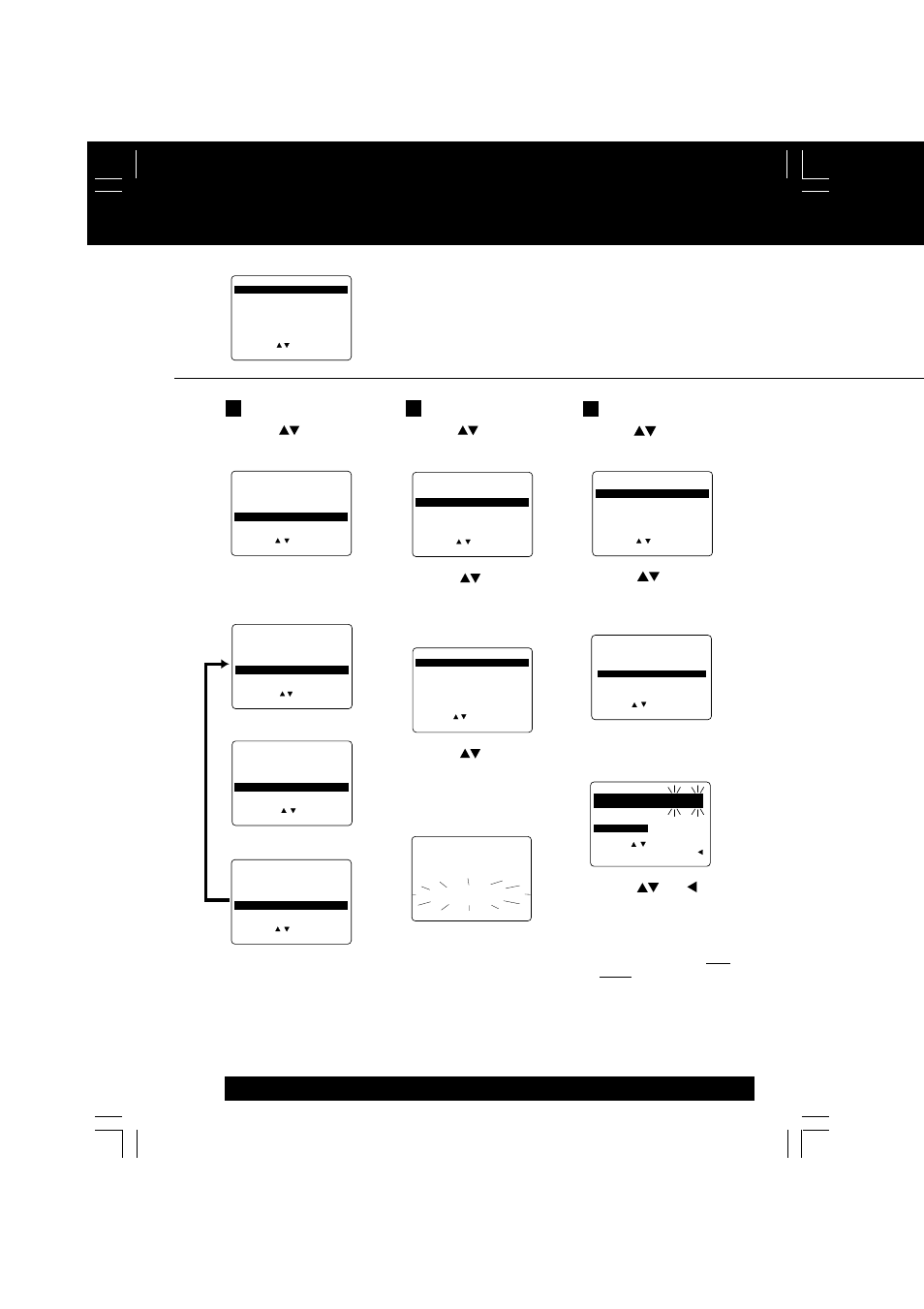 Basic operation, Reset language, channels, clock, vcr’s, Clock | Language, Channels, Press action* to display menu | Panasonic LSQT0676A User Manual | Page 18 / 72