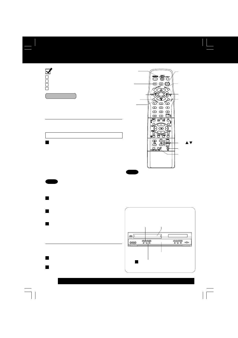 Playback/ record on a tape | Panasonic LSQT0676A User Manual | Page 20 / 72