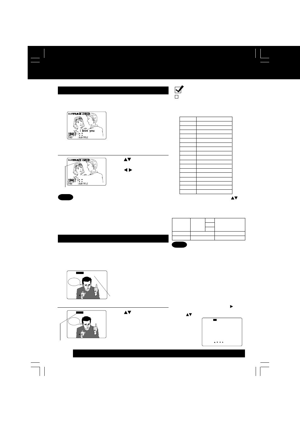 Dvd operation, Disc operation, Subtitle language (dvd only) | Audio soundtrack language (dvd only) | Panasonic LSQT0676A User Manual | Page 36 / 72