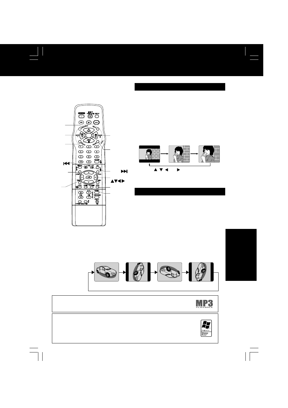 51 dv d operation, Jpeg zoom jpeg rotation | Panasonic LSQT0676A User Manual | Page 51 / 72