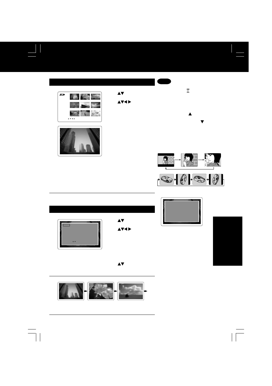 59 dv d operation dv d operation, Single play mode, Slide show mode | Do steps 1 - 2 on p. 58 | Panasonic LSQT0676A User Manual | Page 59 / 72