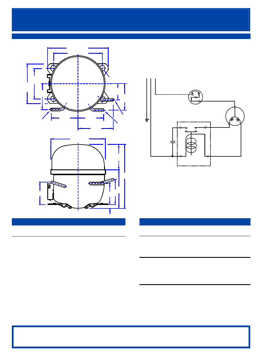 Panasonic, C.s.i.r, Matsushita compressor | Panasonic QA125K29CAU6 User Manual | Page 2 / 2