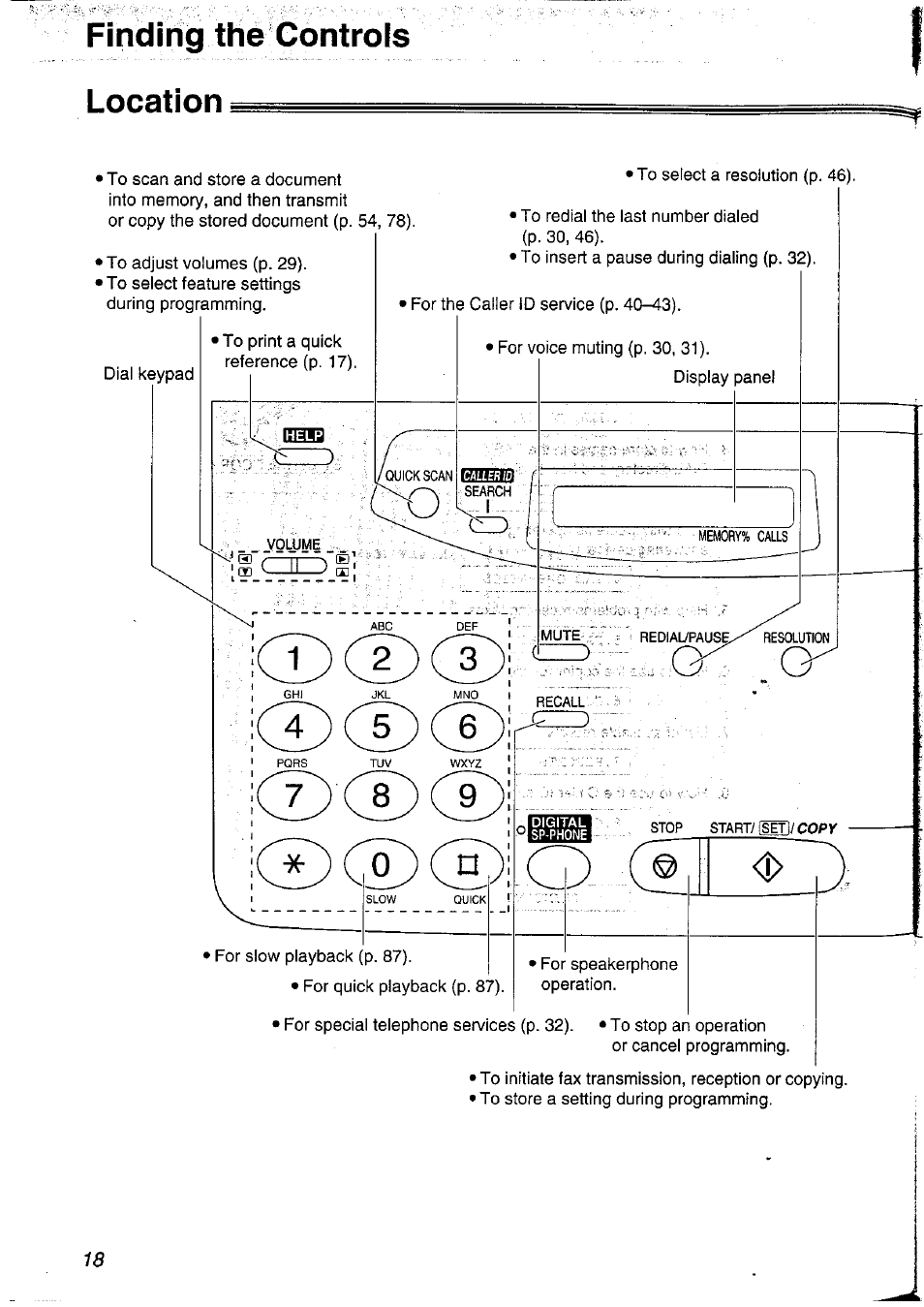 Panasonic KX-FP121NZ User Manual | Page 18 / 124