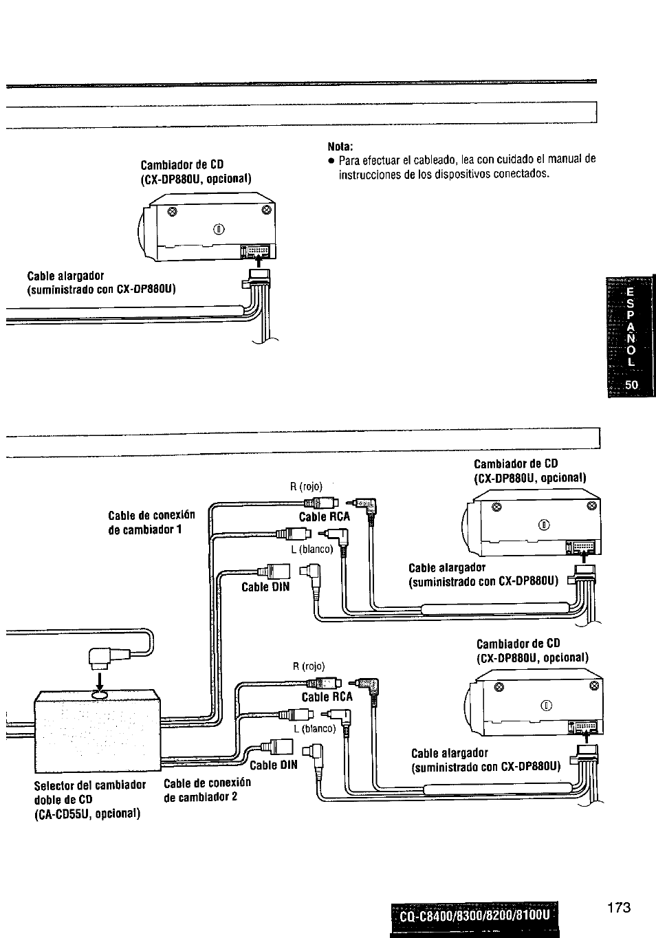 Panasonic CQ-C8300U User Manual | Page 173 / 176