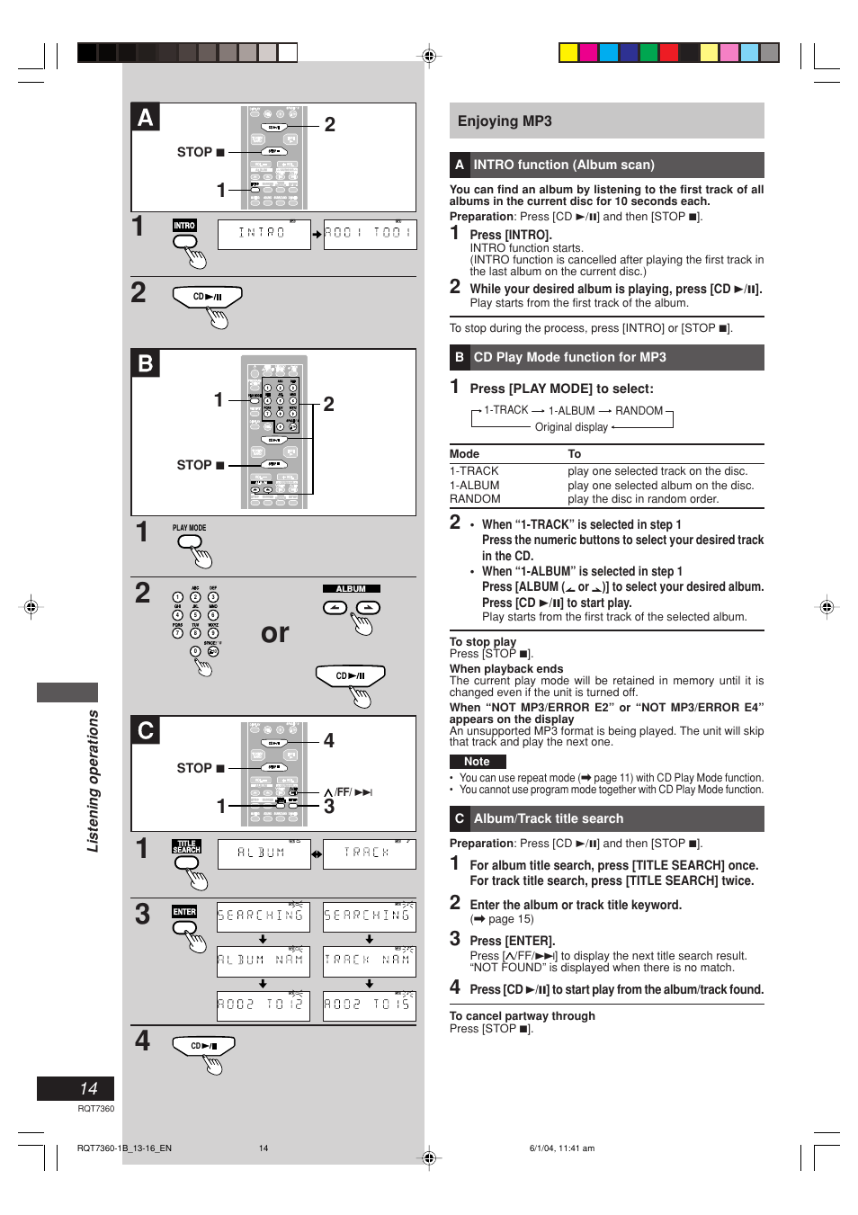 Panasonic SC-PM9 User Manual | Page 14 / 24