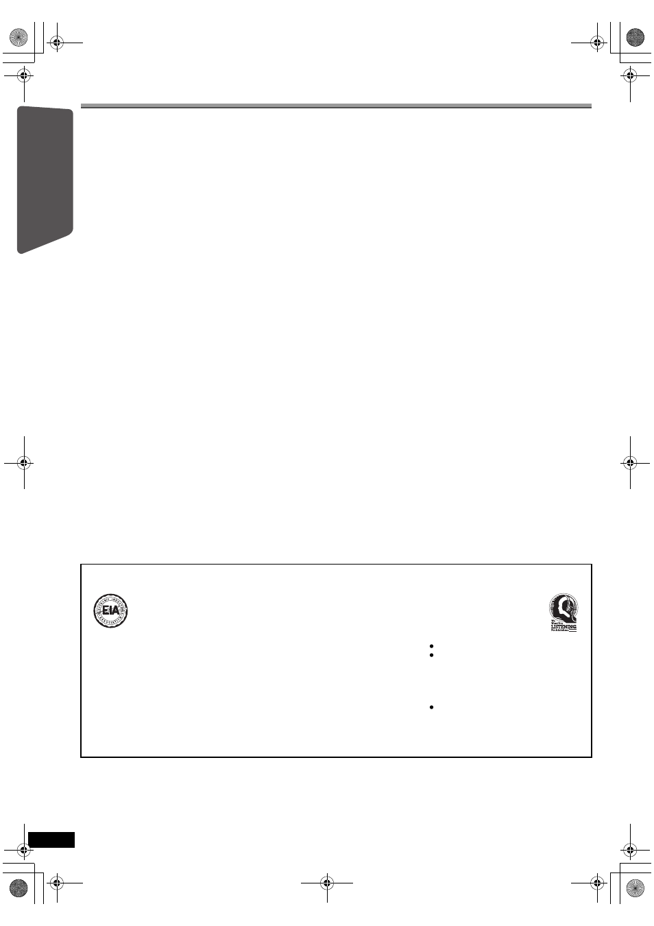 Glossary, Listening caution | Panasonic SC-PT673 User Manual | Page 4 / 40