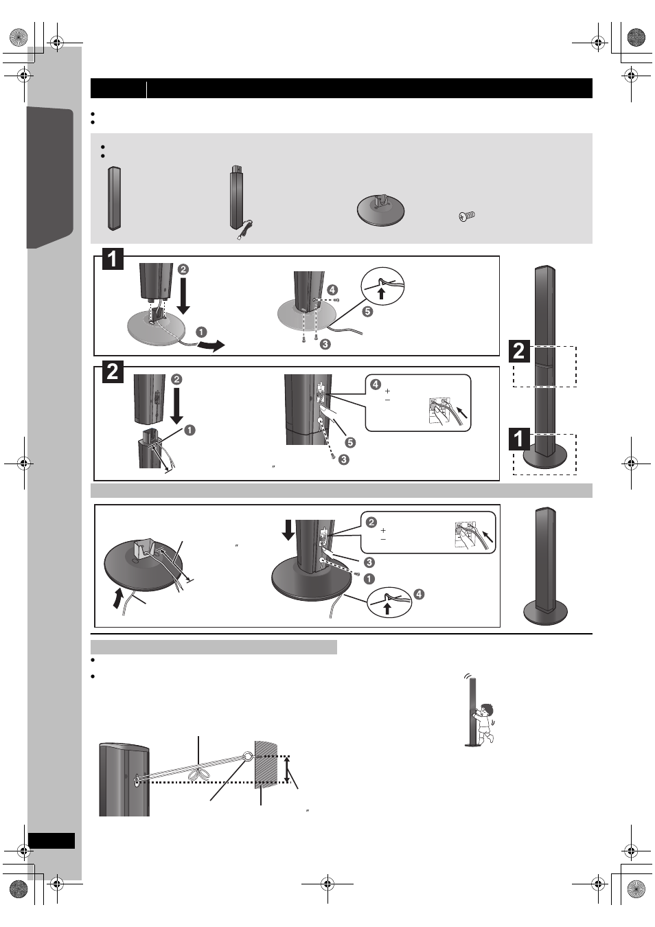 Quick start guide, Quick start gu ide | Panasonic SC-PT673 User Manual | Page 6 / 40