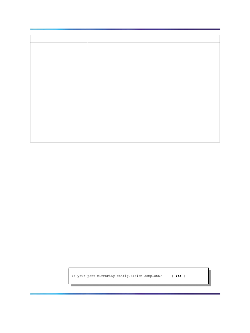 Port mirroring | Panasonic 470 User Manual | Page 17 / 132