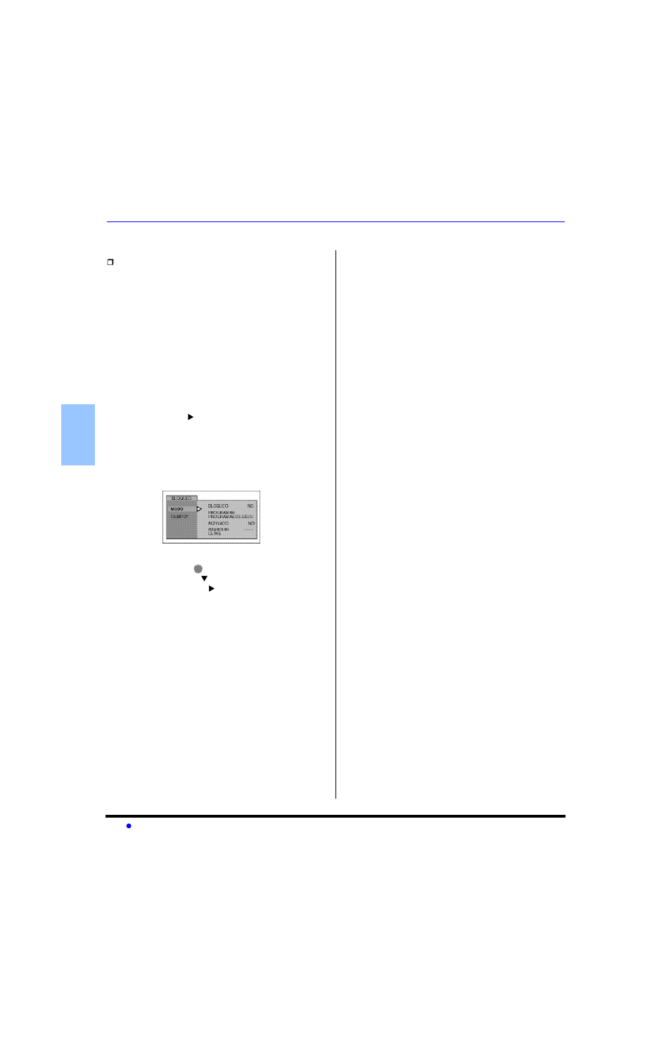 Bloqueo | Panasonic CT-32SL13 User Manual | Page 42 / 81