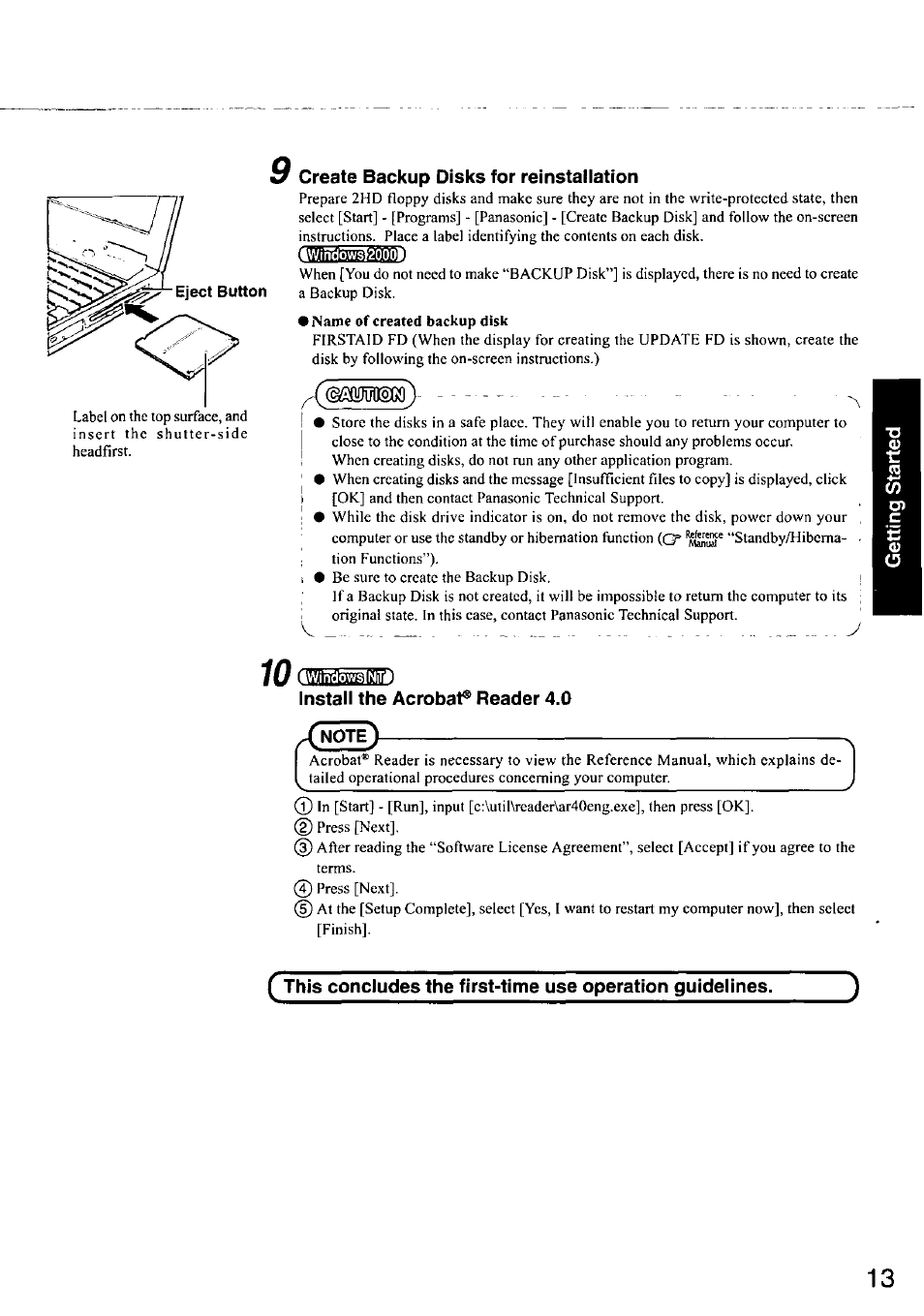Panasonic CF-48 User Manual | Page 13 / 38