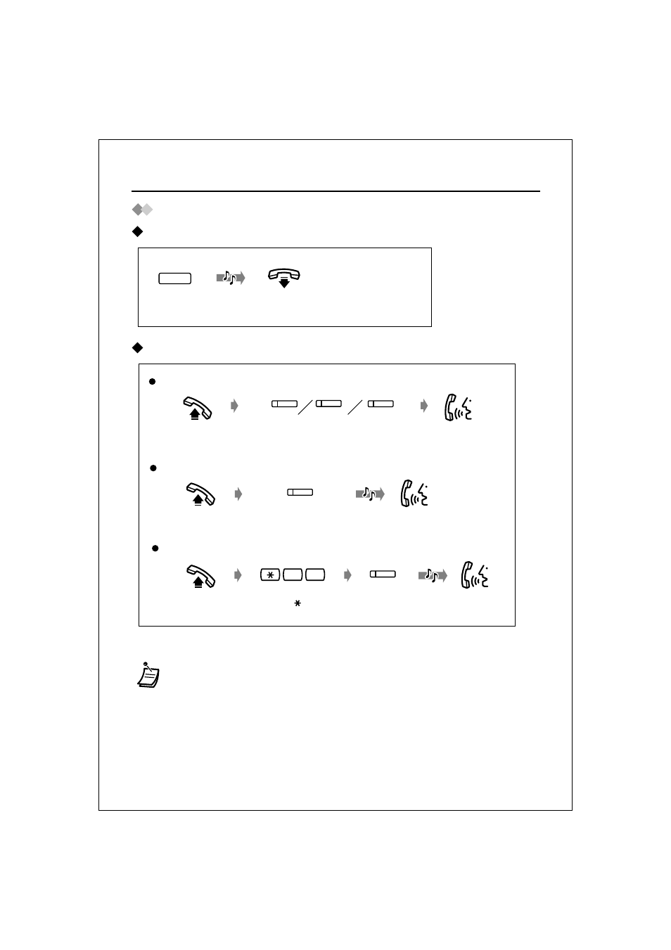 Holding a call, Lding a call, During a conversation | Panasonic KX-T7633 User Manual | Page 11 / 25