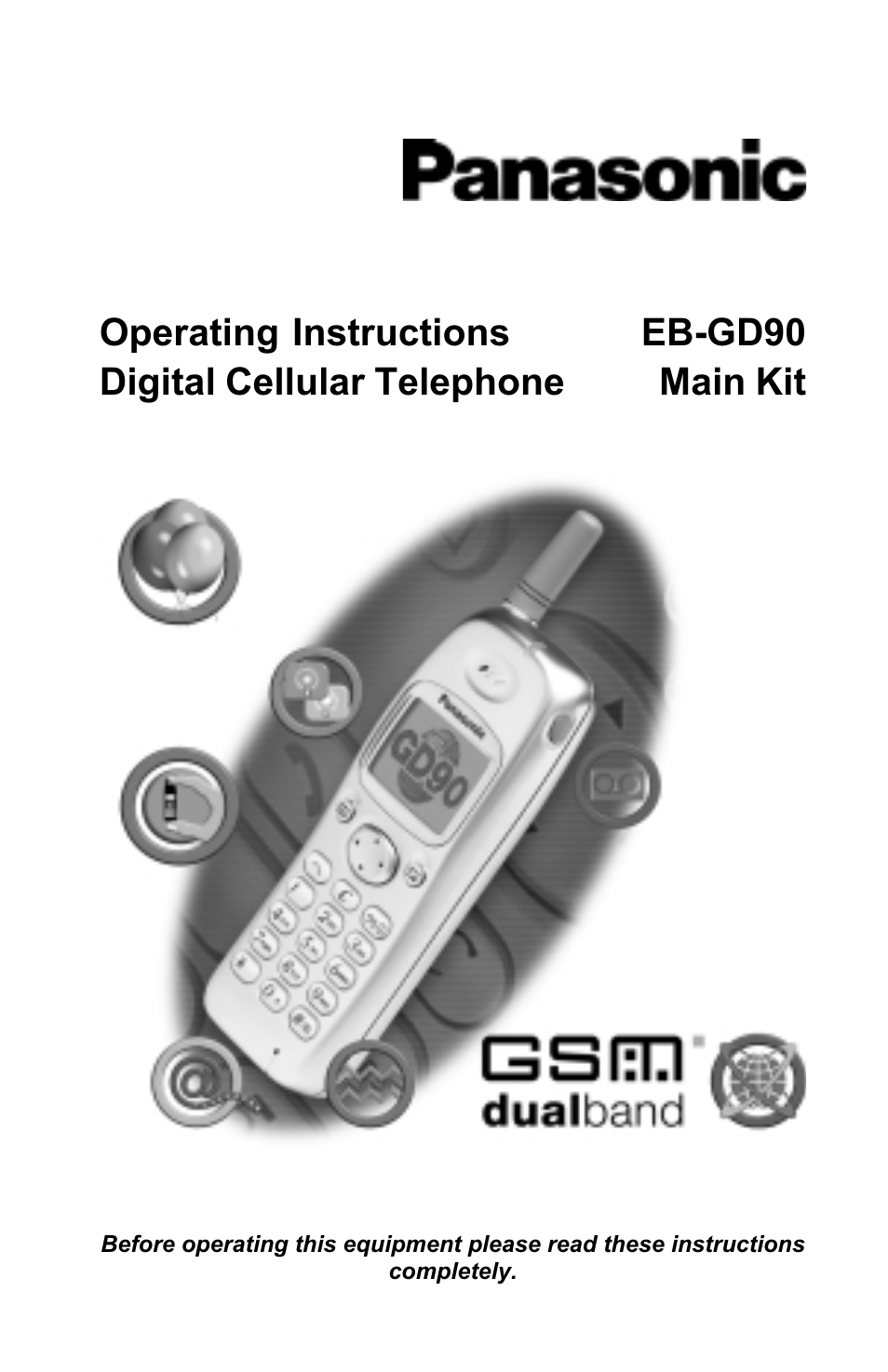 Panasonic EB-GD90 User Manual | 60 pages