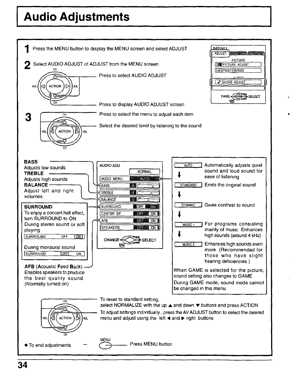 Panasonic CT-30WX50 User Manual | Page 34 / 72