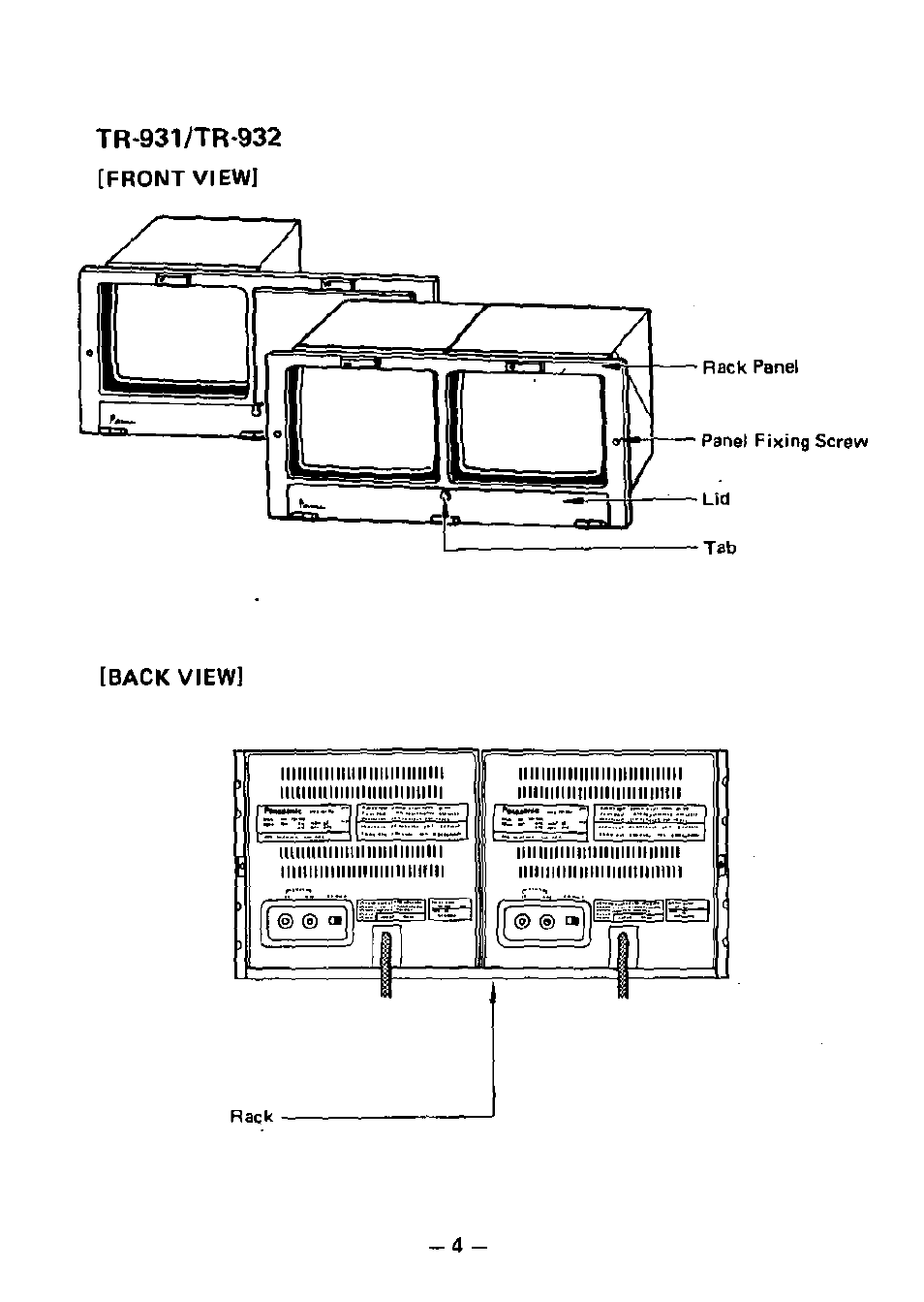 Panasonic TR-930 User Manual | Page 5 / 8