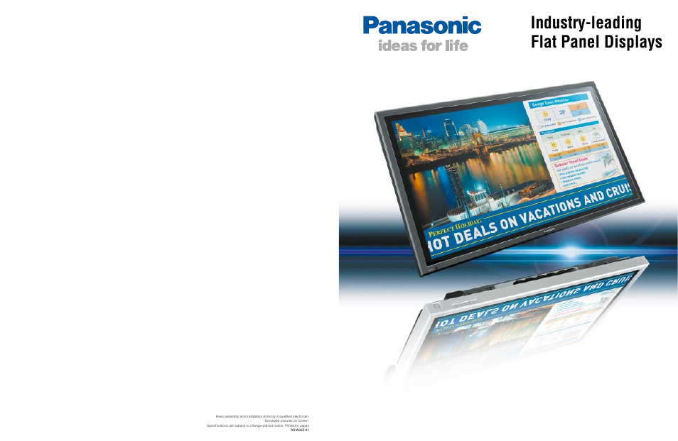 Panasonic SD 32HD37SD User Manual | 10 pages