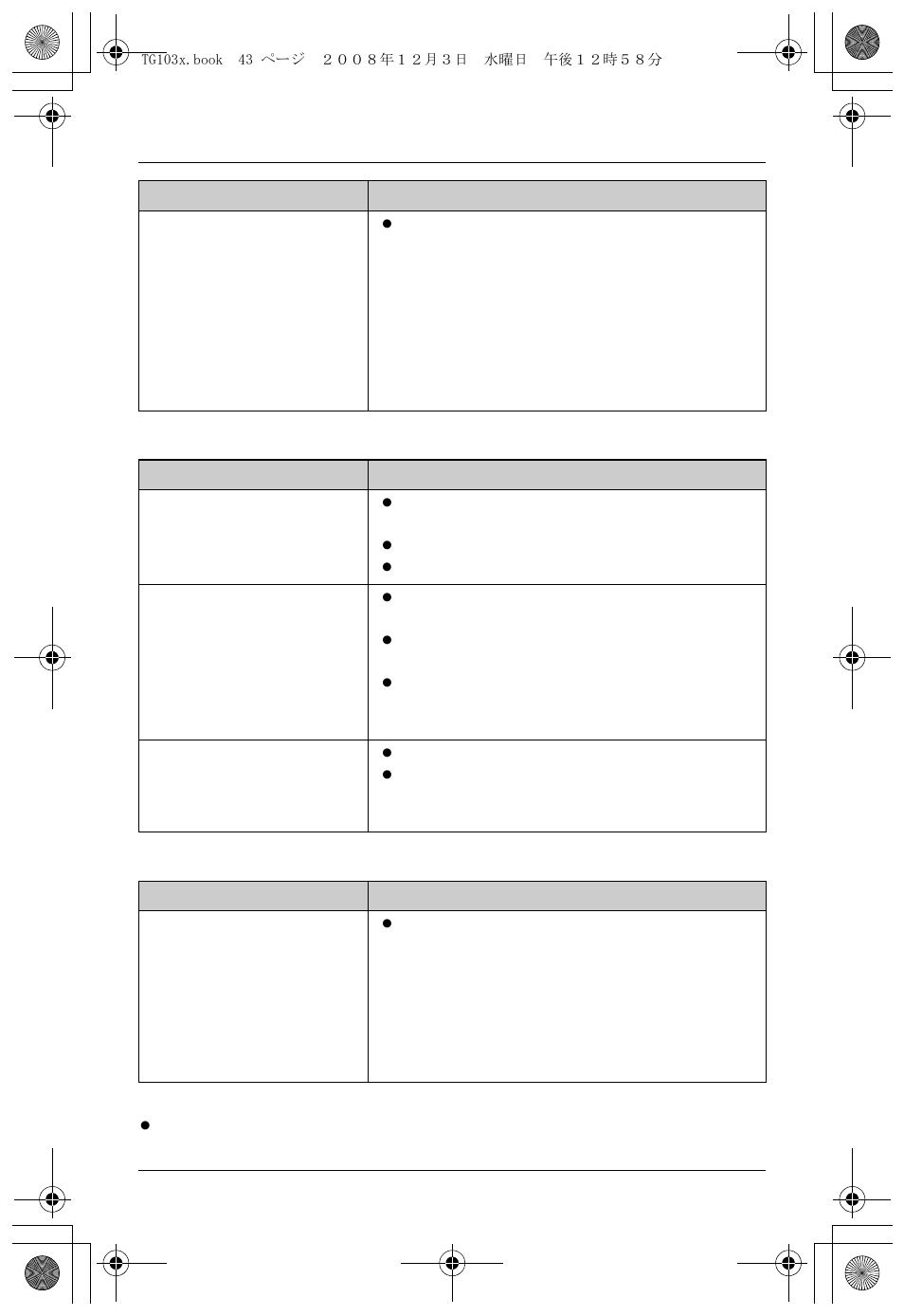 Useful information | Panasonic KX-TG1035 User Manual | Page 43 / 52