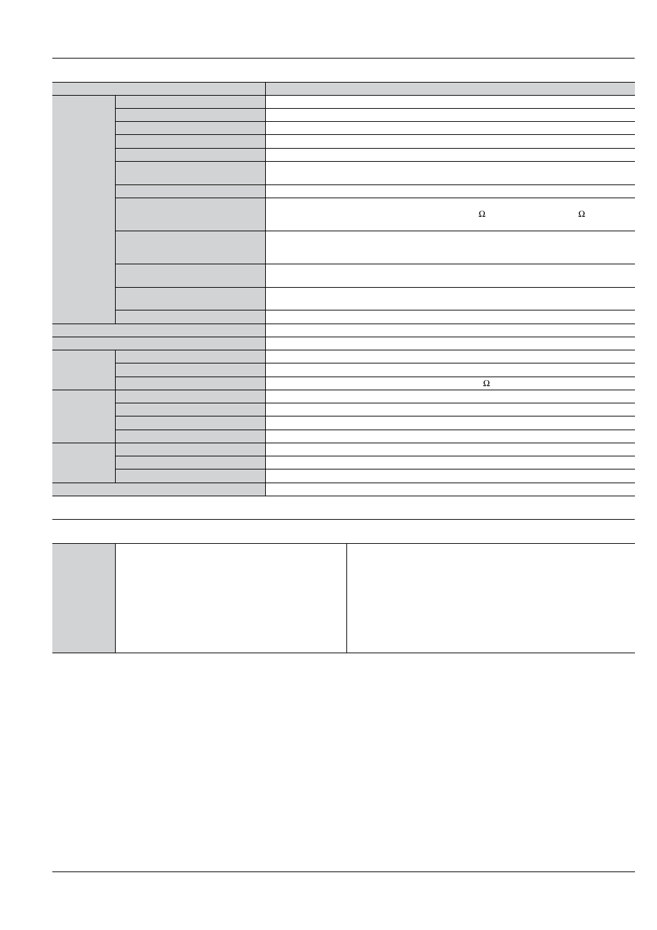 Lc2h, Specifications, Applicable standard | Panasonic LC2H User Manual | Page 11 / 34