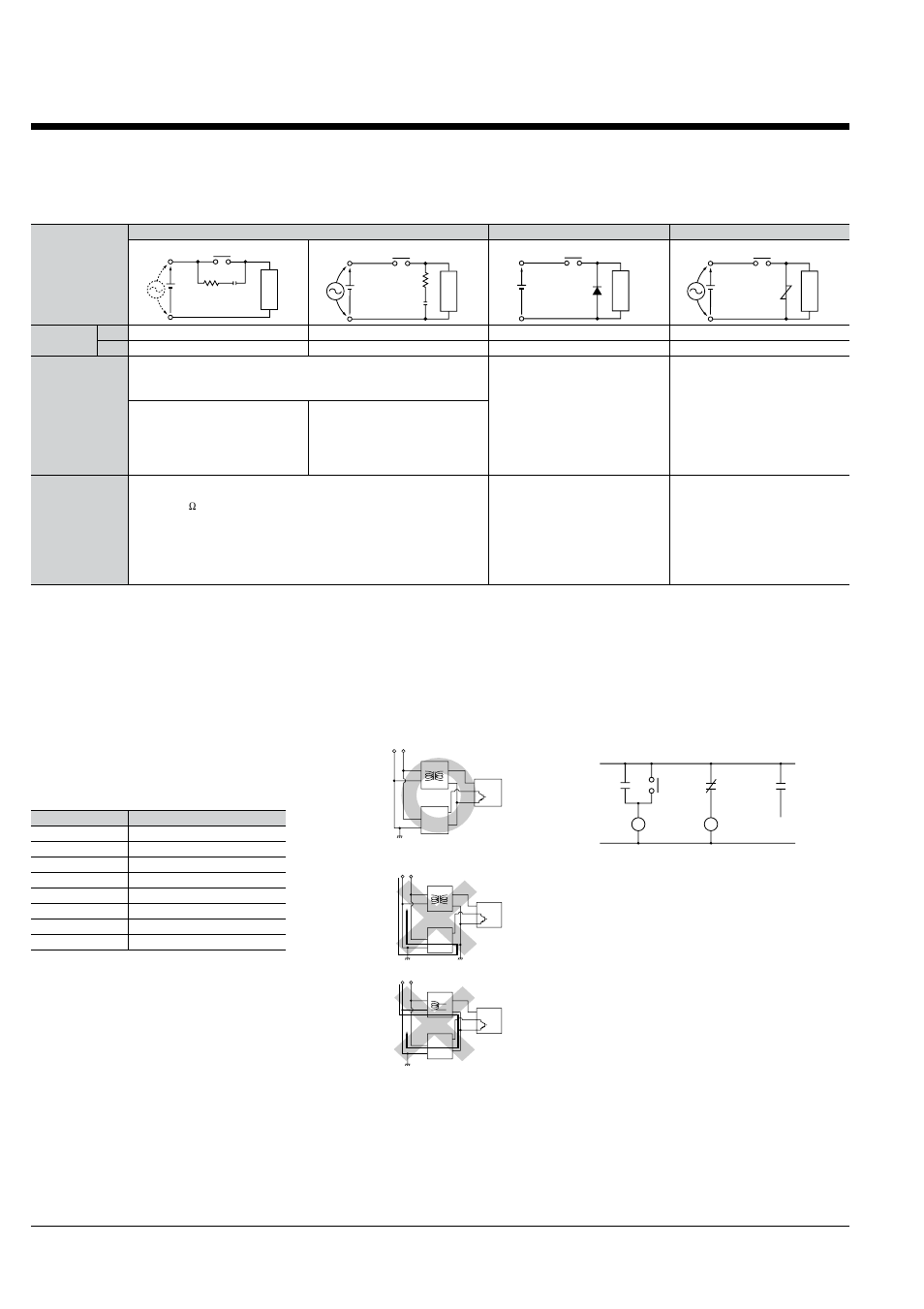 Precautions in using the counter, Cautions for circuits | Panasonic LC2H User Manual | Page 22 / 34