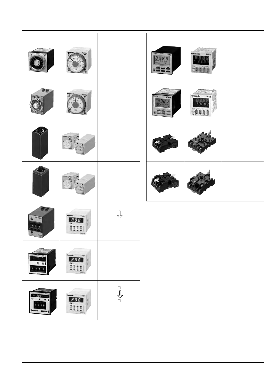 Timers | Panasonic LC2H User Manual | Page 28 / 34