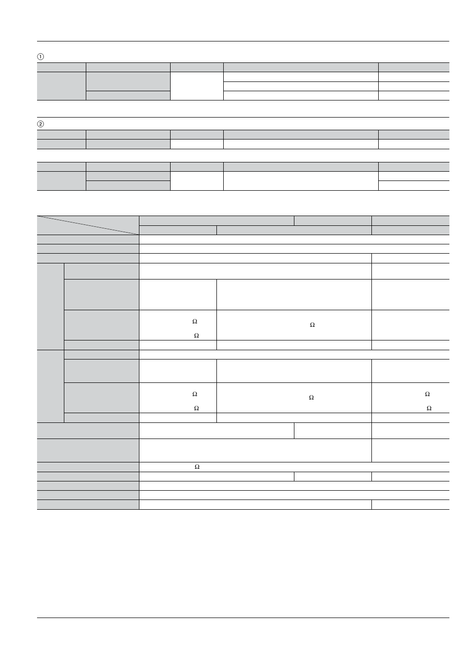 Lc2h, Specifications | Panasonic LC2H User Manual | Page 3 / 34