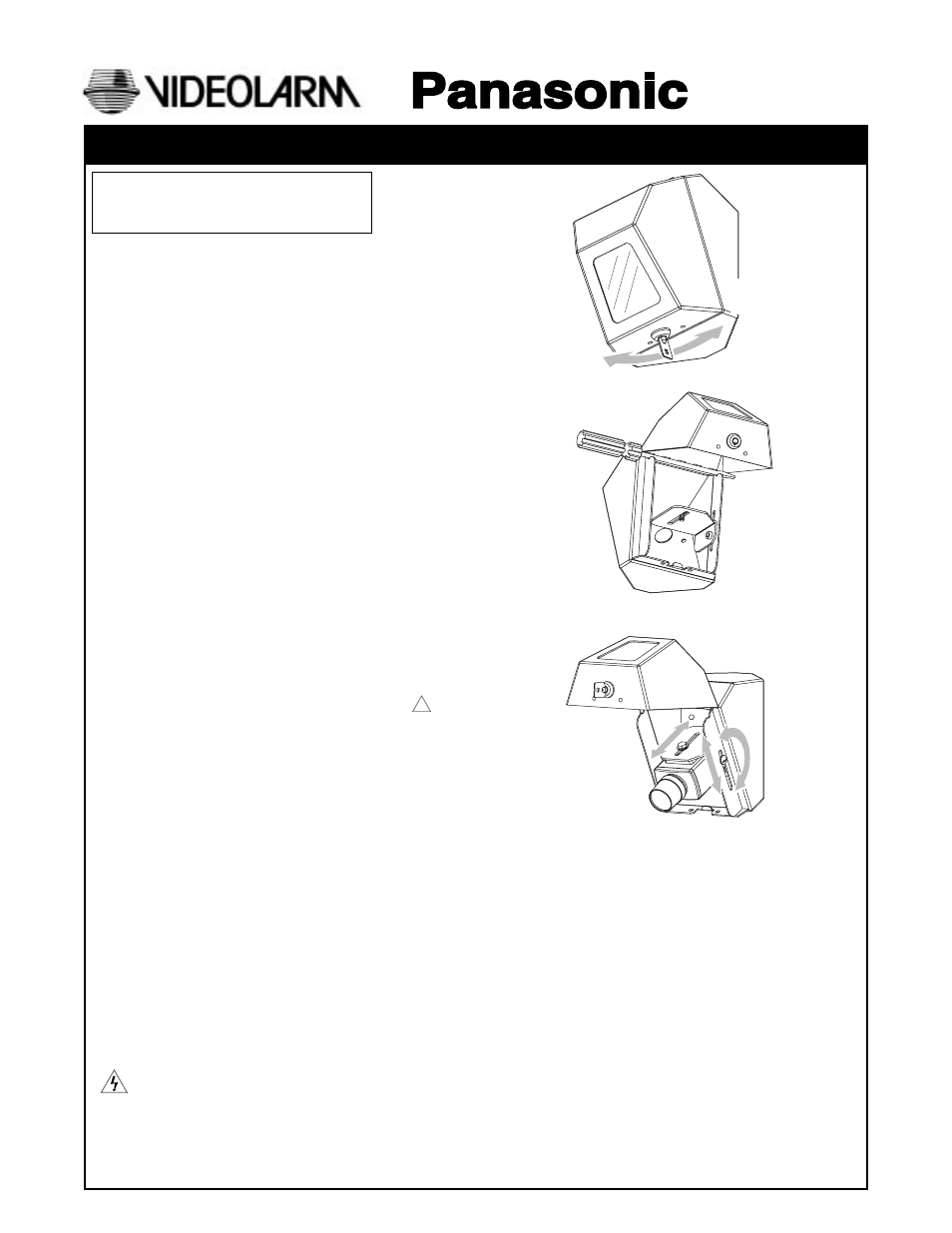 Panasonic PMWH8 User Manual | 3 pages