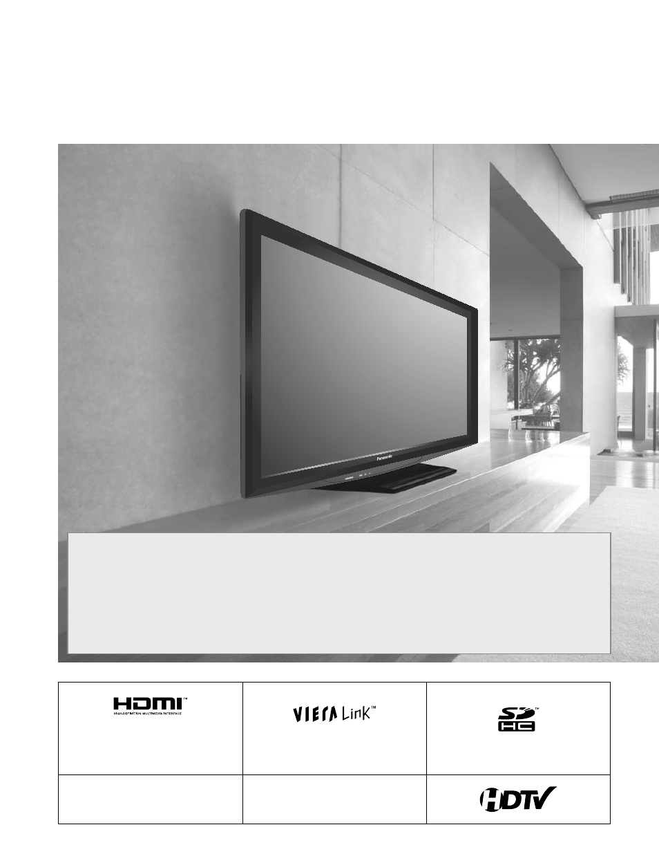 Turn your own living room into a movie theater | Panasonic HDMI TC-P50C1 User Manual | Page 2 / 71