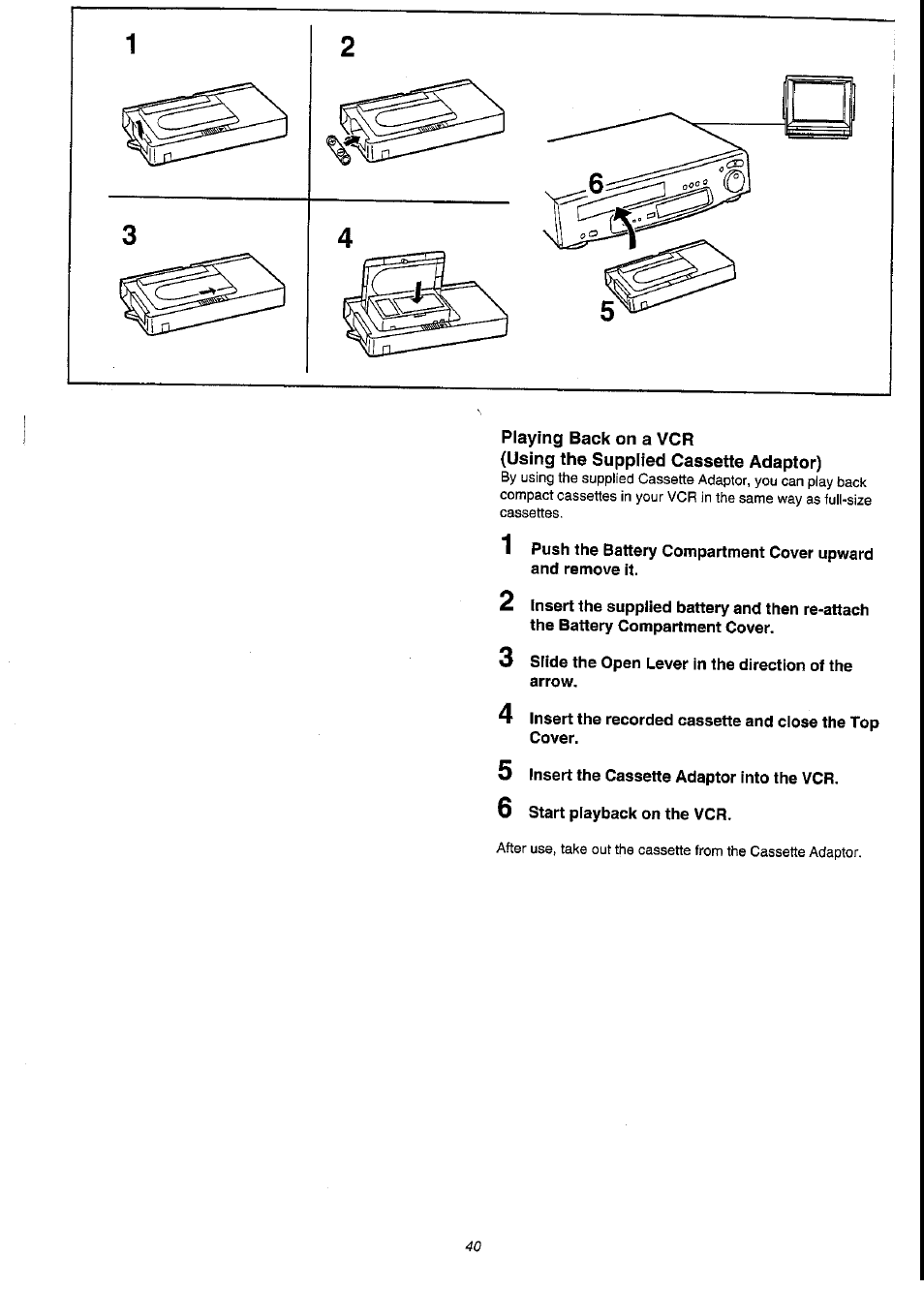 Panasonic NV-VS3A User Manual | Page 40 / 88