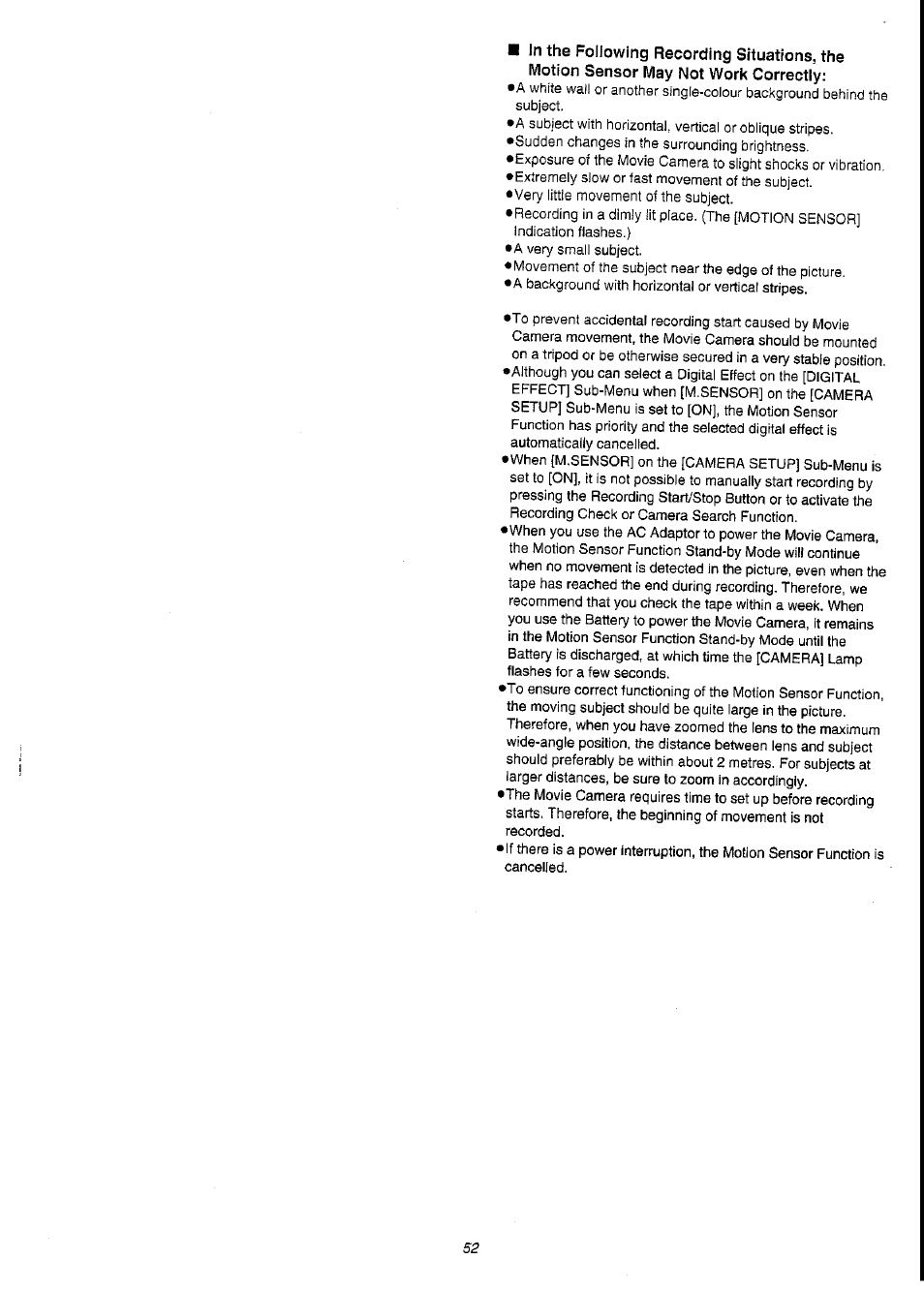 Panasonic NV-VS3A User Manual | Page 52 / 88